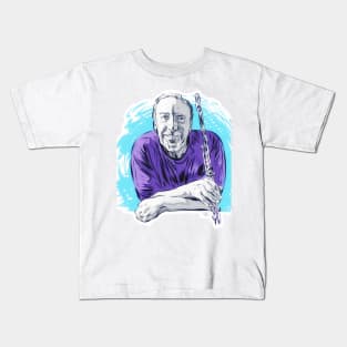 Herbie Mann - An illustration by Paul Cemmick Kids T-Shirt